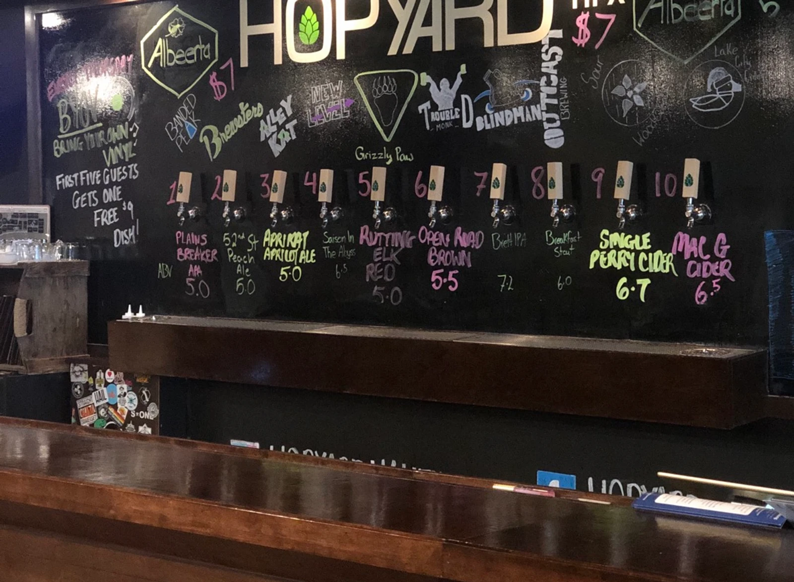 Happy times at Hopyard